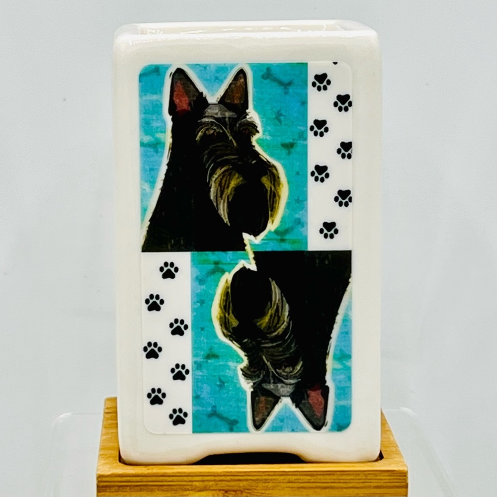 SCOTTISH TERRIER DOG Art Hand Crafted Home Decor Planter Office Organizers Gifts